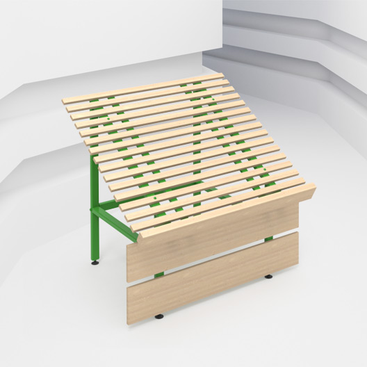 Stahler Praktisch овощной развал (М) H=1100 G=1000 L=1200 (две декоративных планки) Раскладная мебель