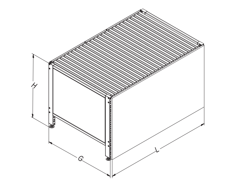 Stahler Praktisch подиум овощной H=500 G=800 L=665 Шкафы и стеллажи