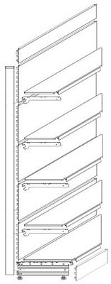 Stahler Praktisch пристенный угловой (внутренний угол 90град) Раскладная мебель